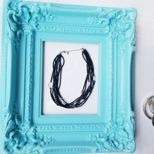 Silpada Black Bead Necklace